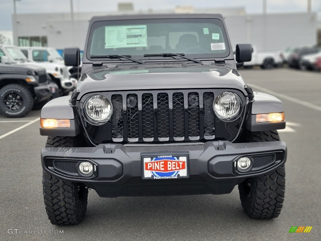 2022 Gladiator Willys 4x4 - Granite Crystal Metallic / Black photo #2