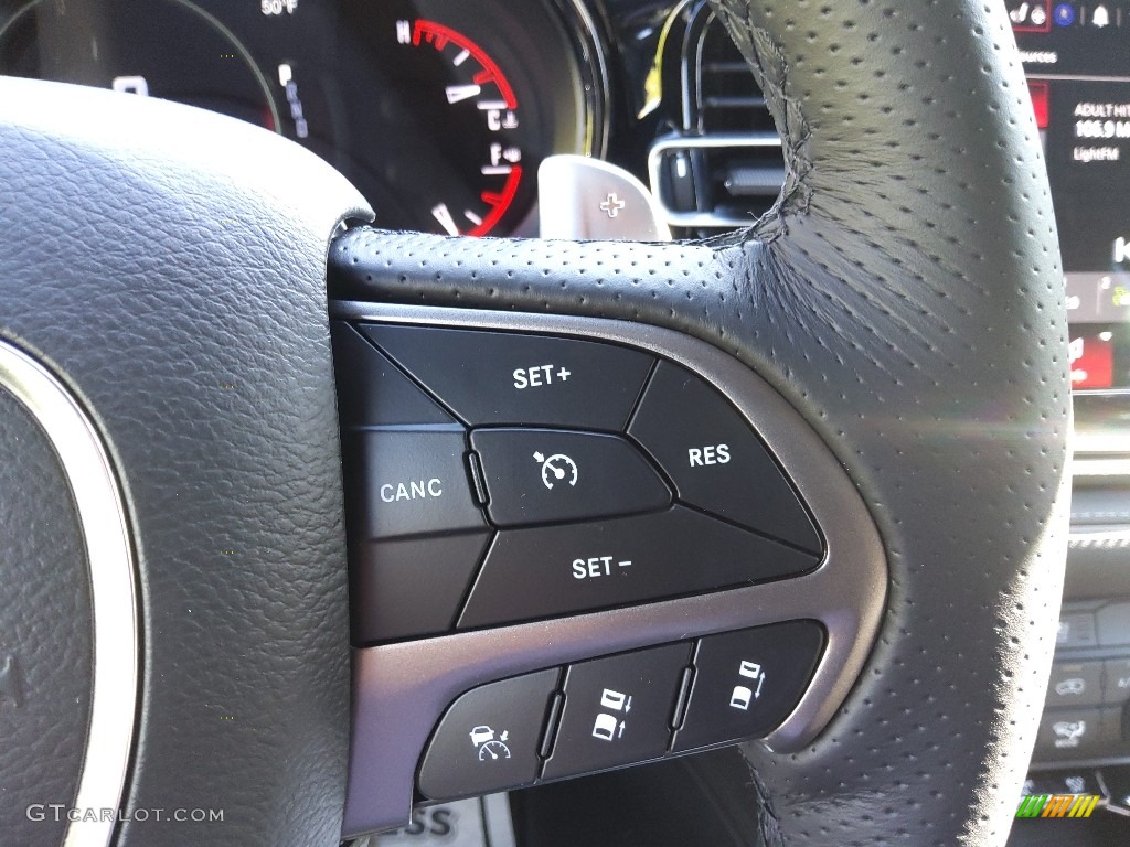 2022 Dodge Durango Citadel AWD Black Steering Wheel Photo #144009258