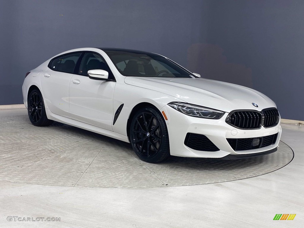 Mineral White Metallic 2022 BMW 8 Series M850i xDrive Gran Coupe Exterior Photo #144009321
