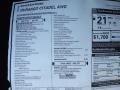 2022 Dodge Durango Citadel AWD Window Sticker