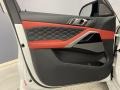 Sakhir Orange/Black Door Panel Photo for 2022 BMW X6 M #144009636