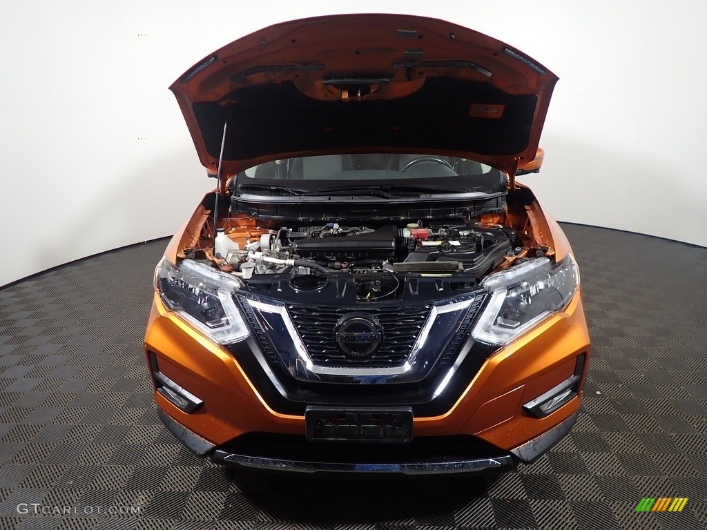 2019 Rogue SV AWD - Monarch Orange Metallic / Charcoal photo #8