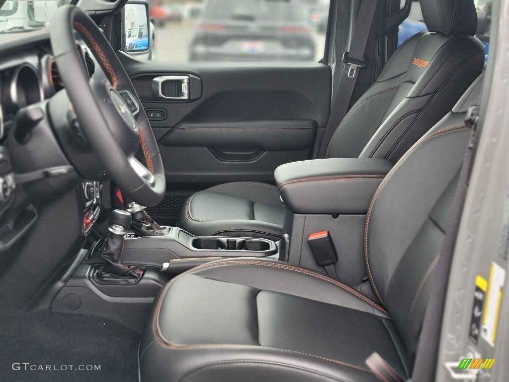 Black Interior 2022 Jeep Gladiator Mojave 4x4 Photo #144009666