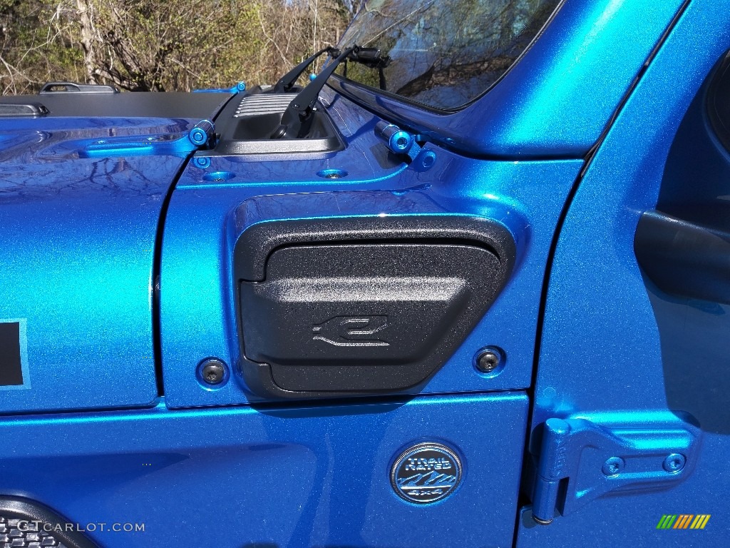 2022 Jeep Wrangler Unlimited Rubicon 4XE Hybrid Rubicon 4XE Hybrid Charging Port Photo #144009750