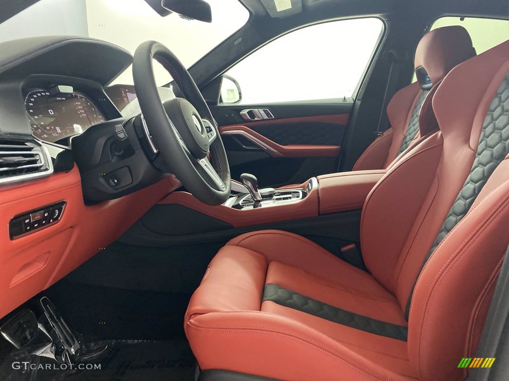 Sakhir Orange/Black Interior 2022 BMW X6 M Competition Photo #144009753