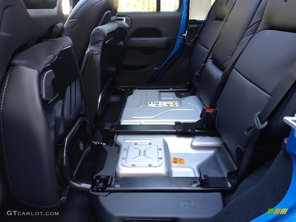 2022 Jeep Wrangler Unlimited Rubicon 4XE Hybrid Rear Seat Photo #144010182