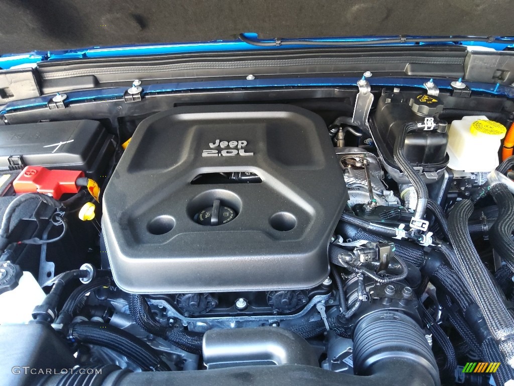 2022 Jeep Wrangler Unlimited Rubicon 4XE Hybrid 2.0 Liter Turbocharged DOHC 16-Valve VVT 4 Cylinder Gasoline/Electric Hybrid Engine Photo #144010374