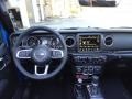 Black 2022 Jeep Wrangler Unlimited Rubicon 4XE Hybrid Dashboard