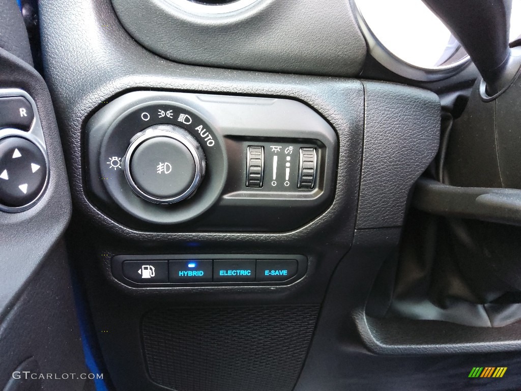 2022 Jeep Wrangler Unlimited Rubicon 4XE Hybrid Controls Photo #144010470
