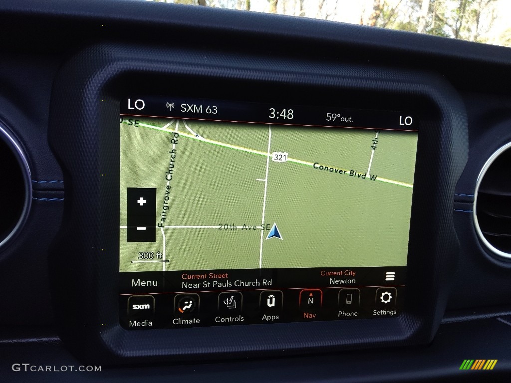 2022 Jeep Wrangler Unlimited Rubicon 4XE Hybrid Navigation Photo #144010665