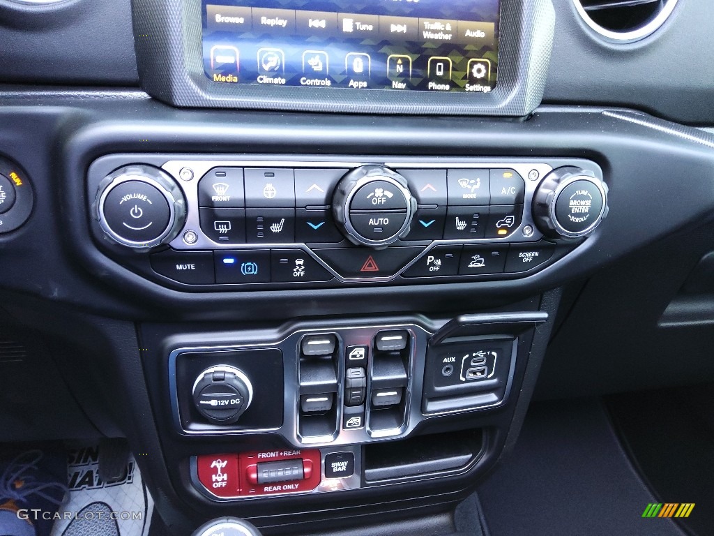 2022 Jeep Wrangler Unlimited Rubicon 4XE Hybrid Controls Photo #144010746