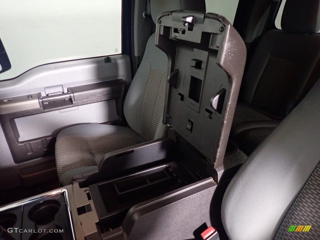 2012 F350 Super Duty XLT Crew Cab 4x4 - Dark Blue Pearl Metallic / Steel photo #31