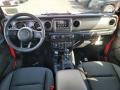 Black 2022 Jeep Wrangler Unlimited Sport 4x4 Dashboard