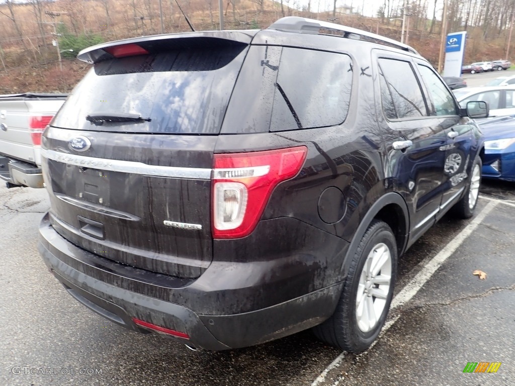 2014 Explorer XLT - Tuxedo Black / Charcoal Black photo #4