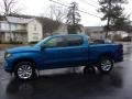 Glacier Blue Metallic 2022 Chevrolet Silverado 1500 Custom Crew Cab 4x4 Exterior