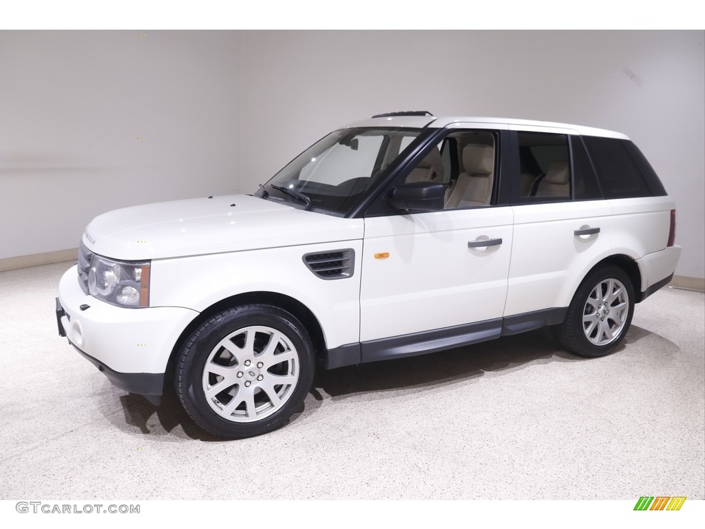 2007 Range Rover Sport HSE - Chawton White / Ivory photo #3