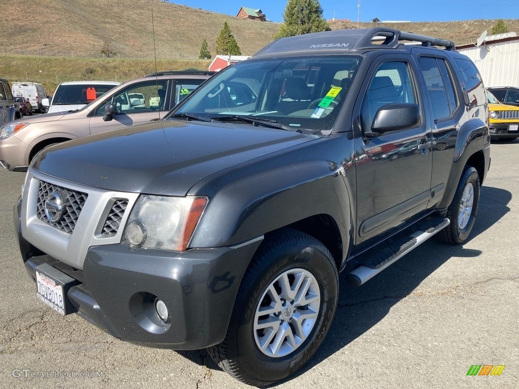 2014 Xterra S - Night Armor / Gray photo #3