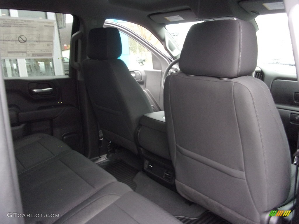 2022 Silverado 1500 Custom Crew Cab 4x4 - Glacier Blue Metallic / Jet Black photo #21