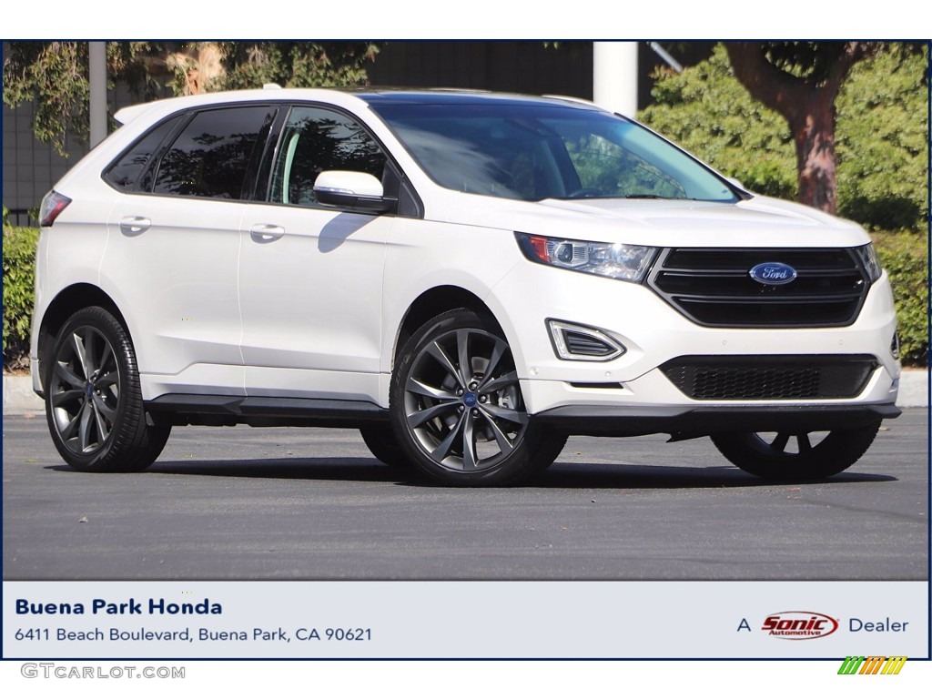 2018 Edge Sport AWD - White Platinum / Ebony photo #1
