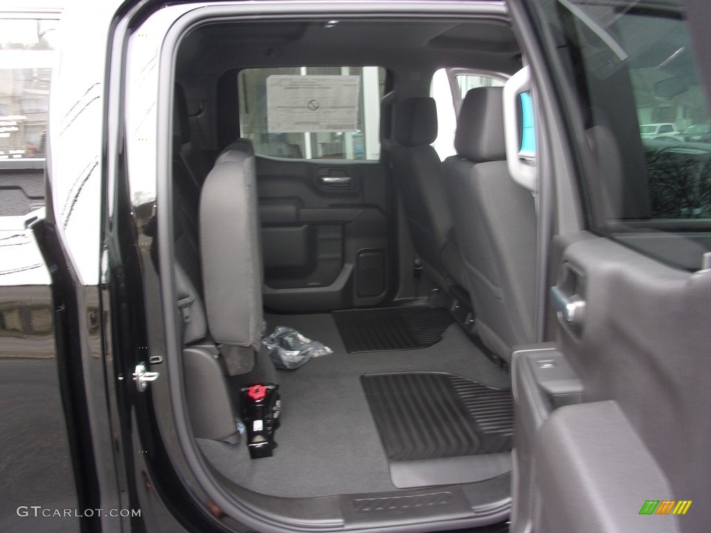 2022 Chevrolet Silverado 1500 Custom Crew Cab 4x4 Rear Seat Photo #144013251