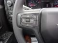 Jet Black Steering Wheel Photo for 2022 Chevrolet Silverado 1500 #144013314