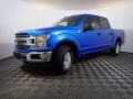 2020 Velocity Blue Ford F150 XLT SuperCrew 4x4  photo #8