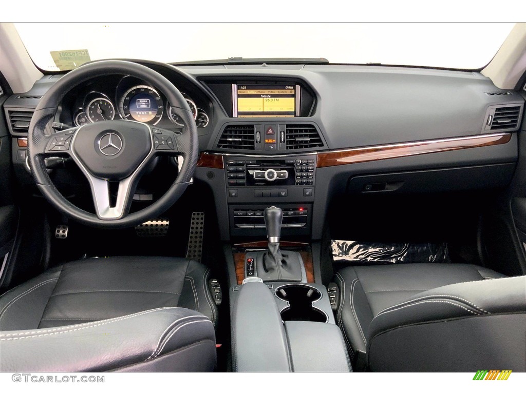 2012 E 350 Coupe - Arctic White / Black photo #15