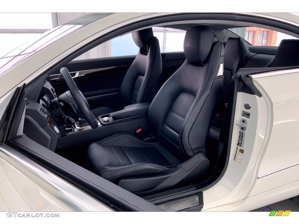 2012 E 350 Coupe - Arctic White / Black photo #18