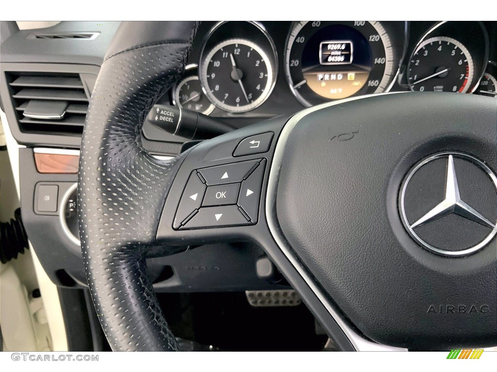 2012 E 350 Coupe - Arctic White / Black photo #21