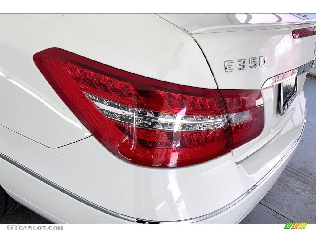 2012 E 350 Coupe - Arctic White / Black photo #29