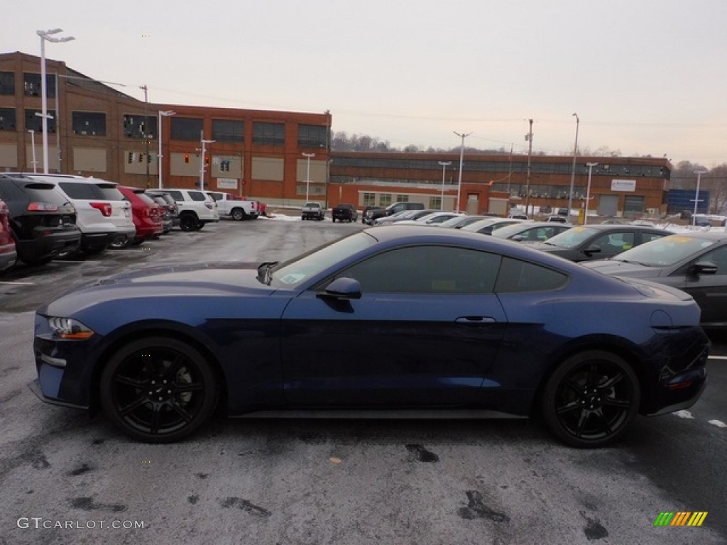 2020 Mustang EcoBoost Fastback - Kona Blue / Ebony photo #5