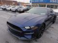 2020 Kona Blue Ford Mustang EcoBoost Fastback  photo #6