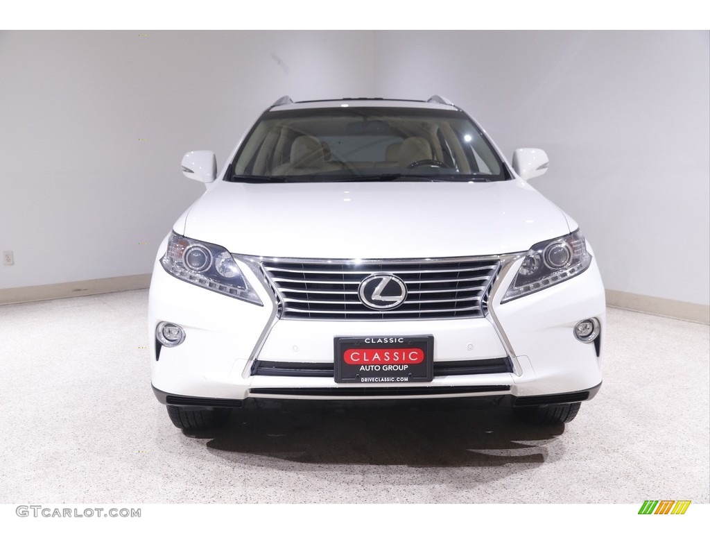 2015 RX 350 AWD - Starfire White Pearl / Parchment photo #2