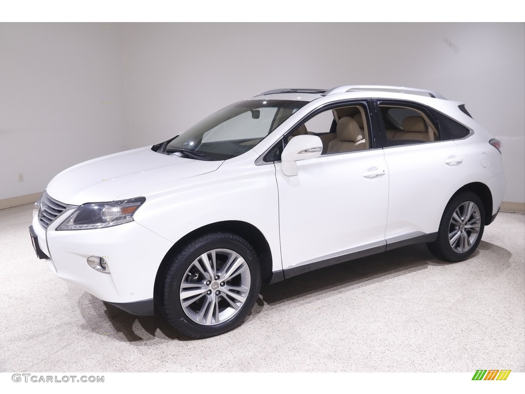 2015 RX 350 AWD - Starfire White Pearl / Parchment photo #3