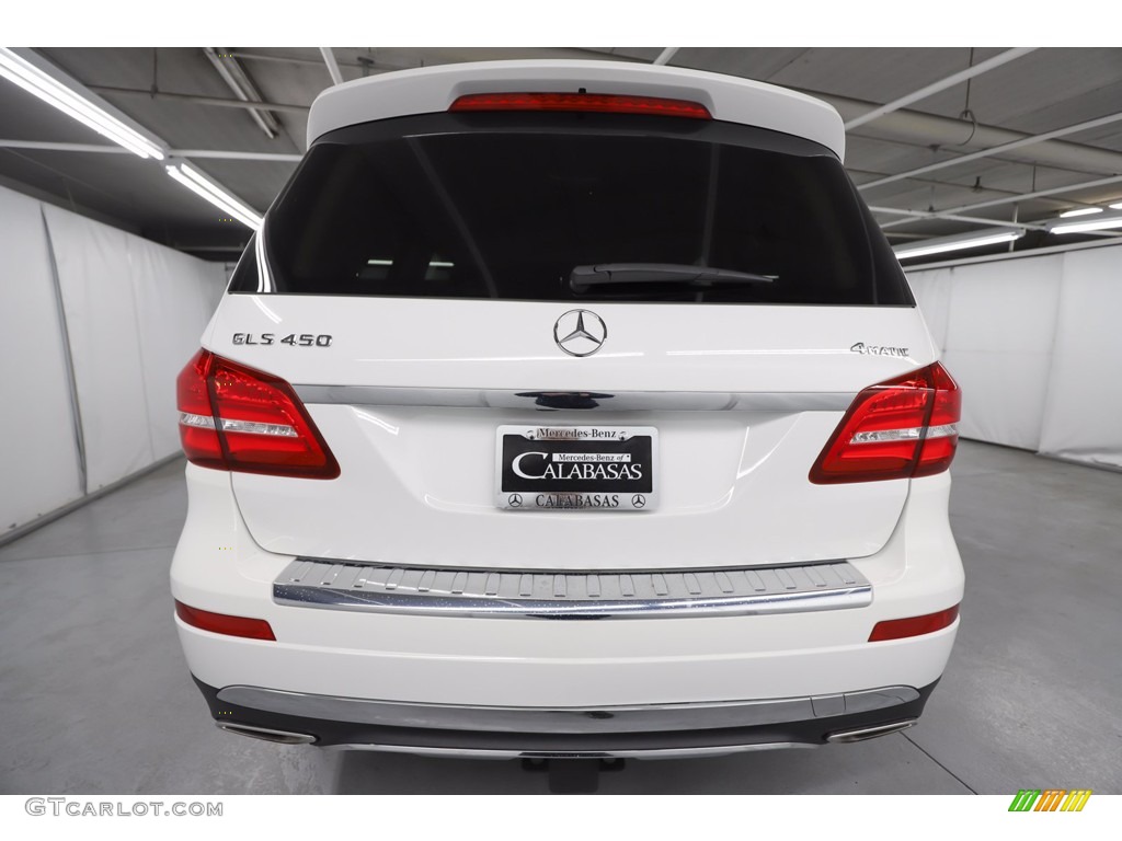 2019 GLS 450 4Matic - Polar White / Black photo #7