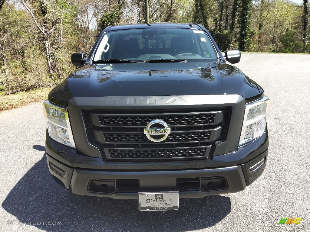 2021 Titan S Crew Cab - Super Black / Charcoal photo #3