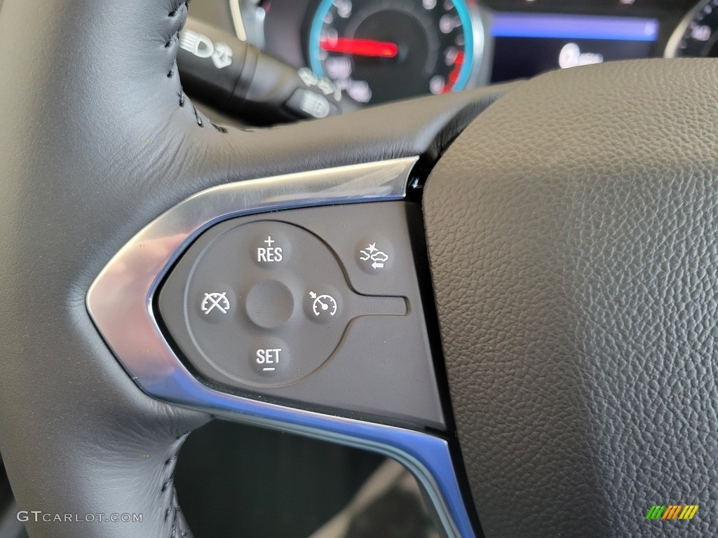 2022 Chevrolet Traverse LT Jet Black Steering Wheel Photo #144015851
