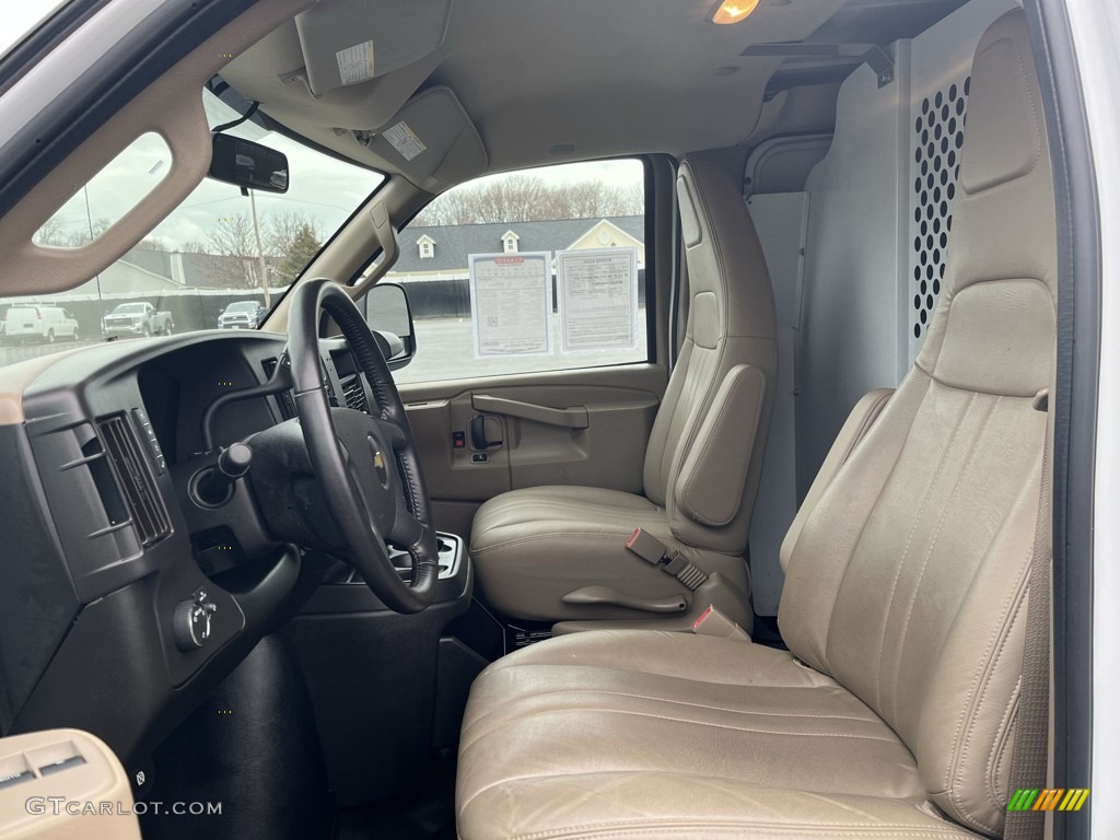 Medium Pewter Interior 2021 Chevrolet Express 2500 Cargo WT Photo #144015935