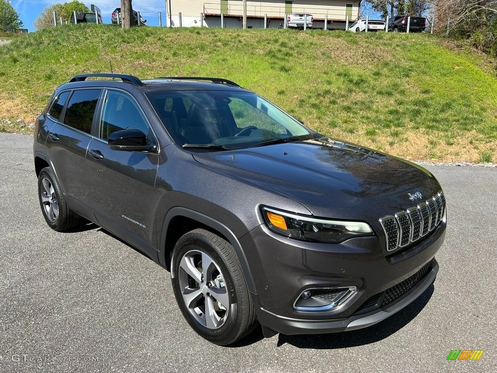 Granite Crystal Metallic 2022 Jeep Cherokee Limited 4x4 Exterior Photo #144015938