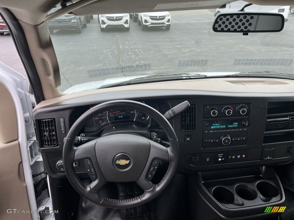 2021 Chevrolet Express 2500 Cargo WT Medium Pewter Dashboard Photo #144015953
