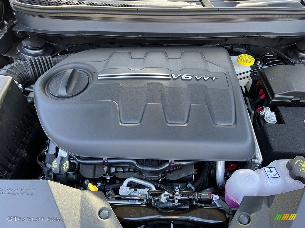 2022 Jeep Cherokee Limited 4x4 3.2 Liter DOHC 24-Valve VVT V6 Engine Photo #144016046