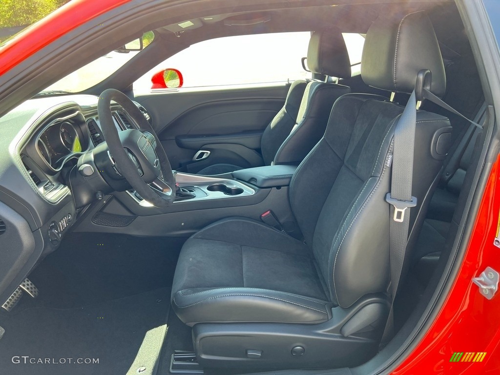 Black Interior 2022 Dodge Challenger 1320 Photo #144016724