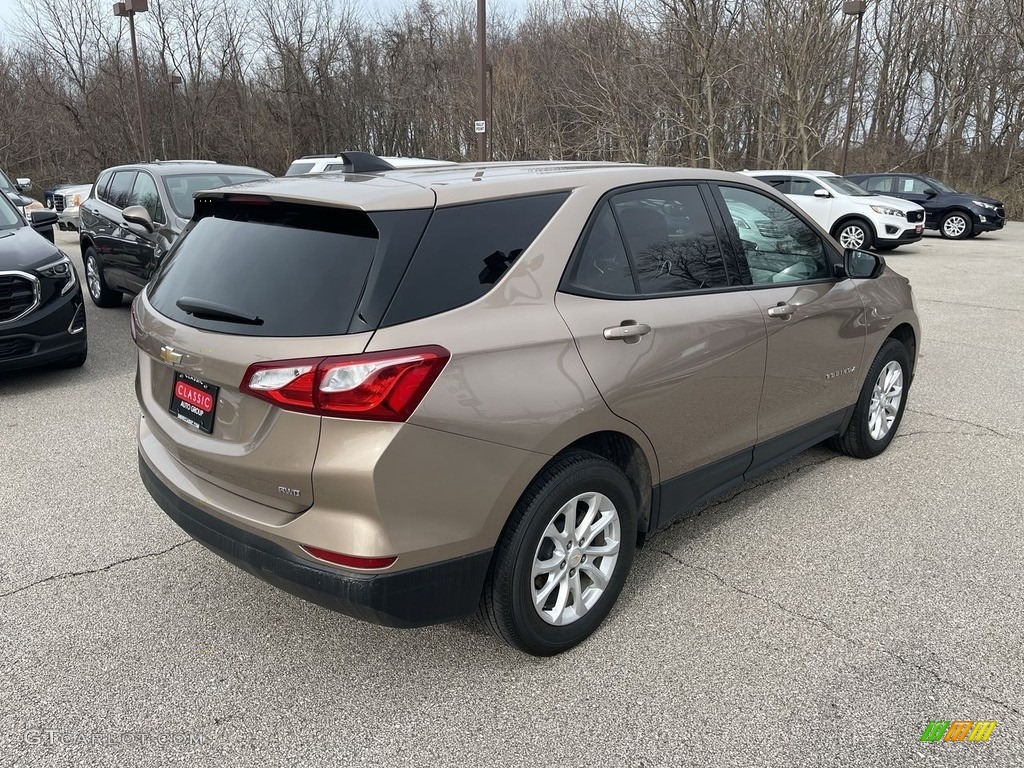 2019 Equinox LS AWD - Sandy Ridge Metallic / Medium Ash Gray photo #3