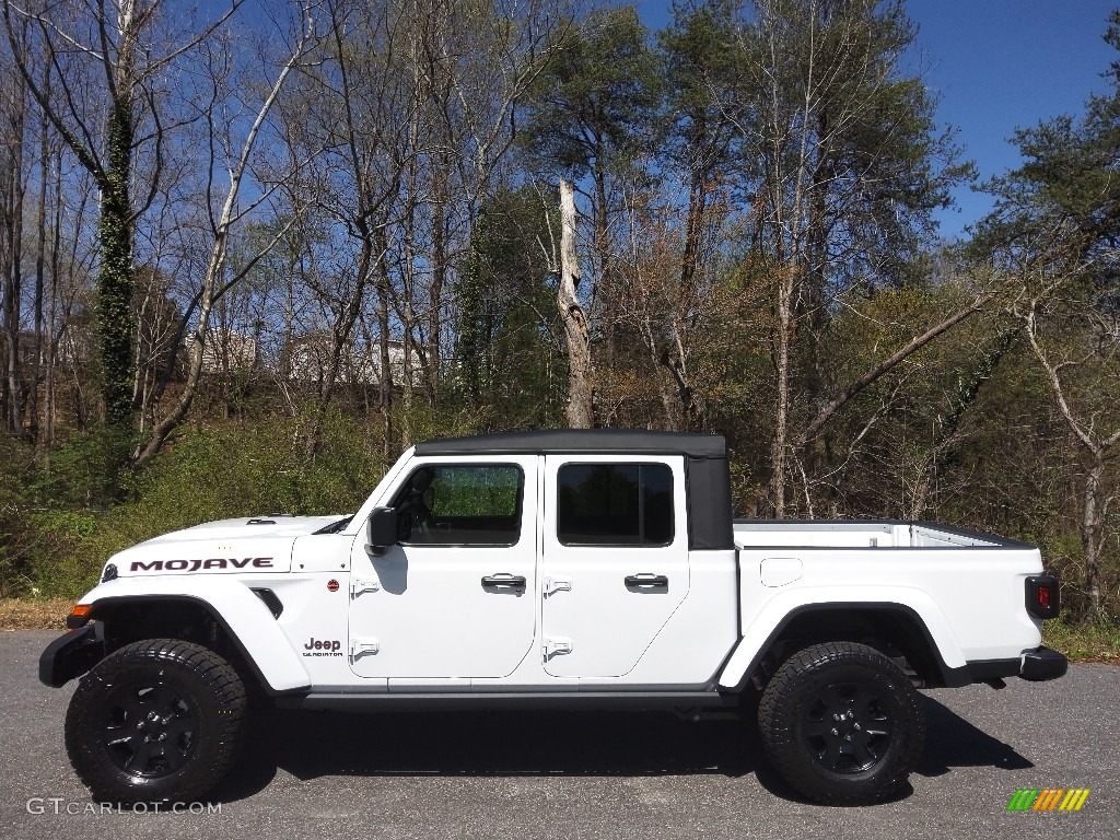 2022 Gladiator Mojave 4x4 - Bright White / Black photo #1