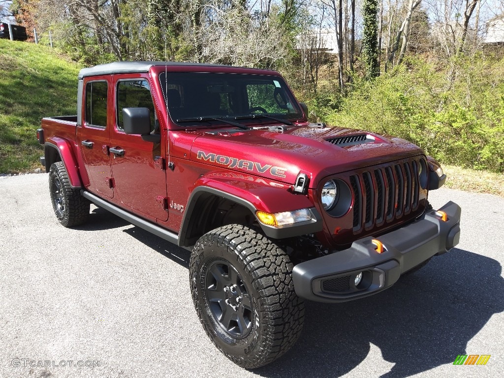 2022 Gladiator Mojave 4x4 - Snazzberry Pearl / Black photo #8