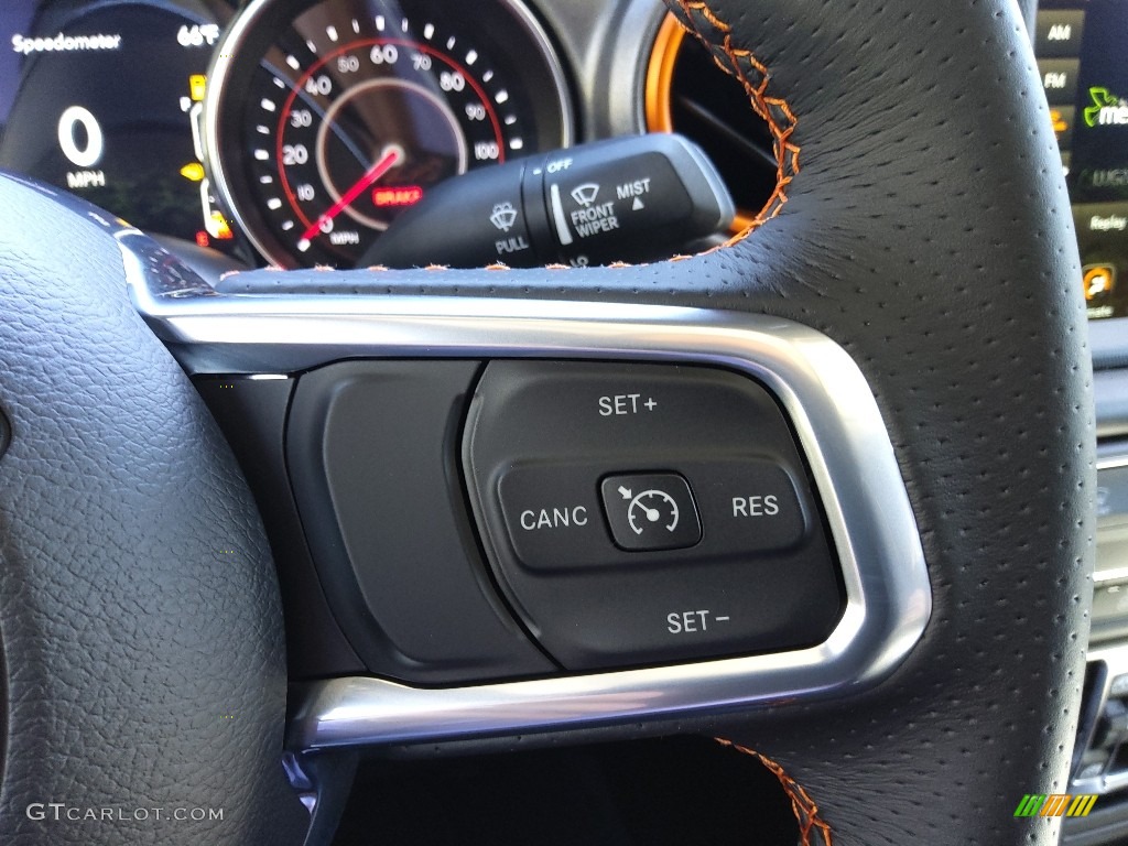 2022 Jeep Gladiator Mojave 4x4 Black Steering Wheel Photo #144017391