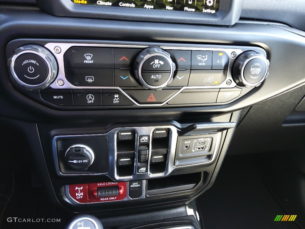 2022 Jeep Gladiator Mojave 4x4 Controls Photo #144017424