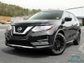 2017 Magnetic Black Nissan Rogue S AWD  photo #1