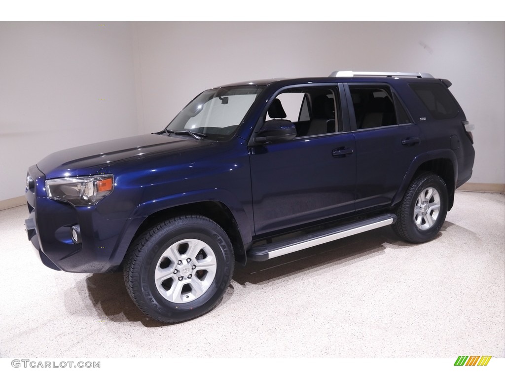 2018 4Runner SR5 4x4 - Nautical Blue Metallic / Black photo #3