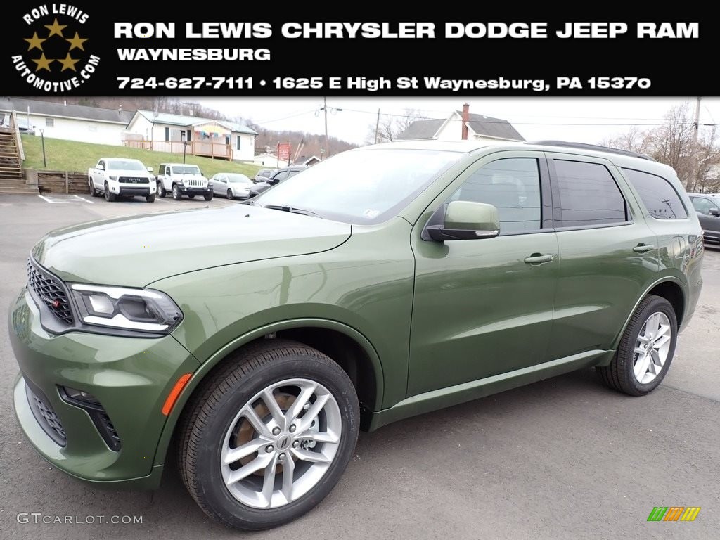 2022 Durango GT AWD - F8 Green / Black photo #1